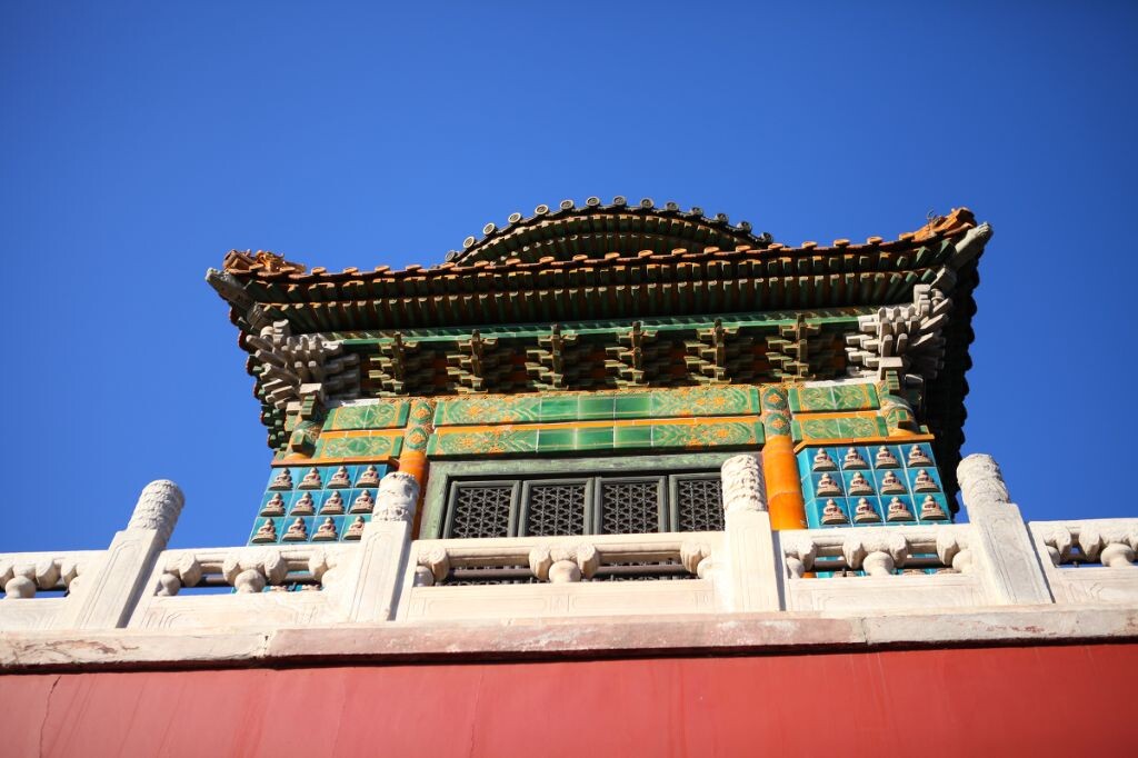 在北海公园