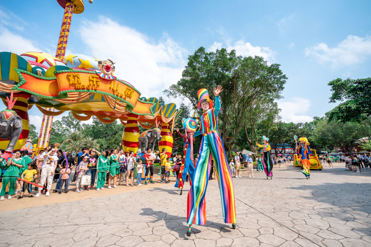 长隆欢乐世界欢乐无限精彩缤纷拍摄地点长隆欢乐世界