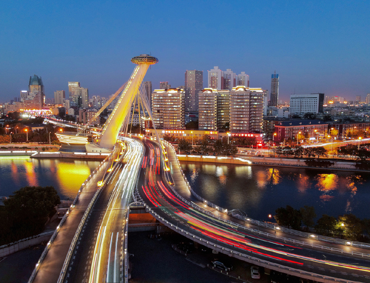 海河上的桥赤峰桥二