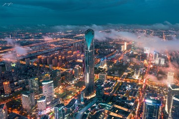 台风前的一次飞行