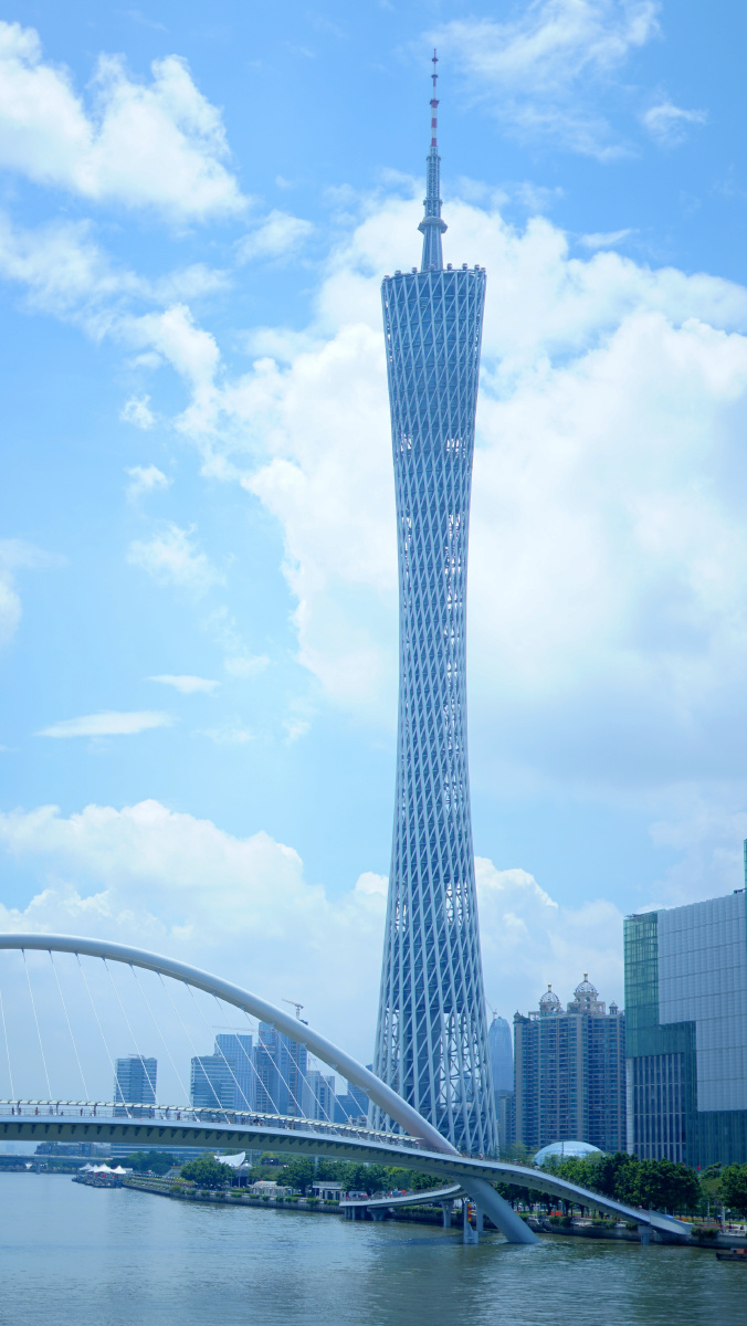 海心桥广州珠江上的新地标广州首座跨江人行桥