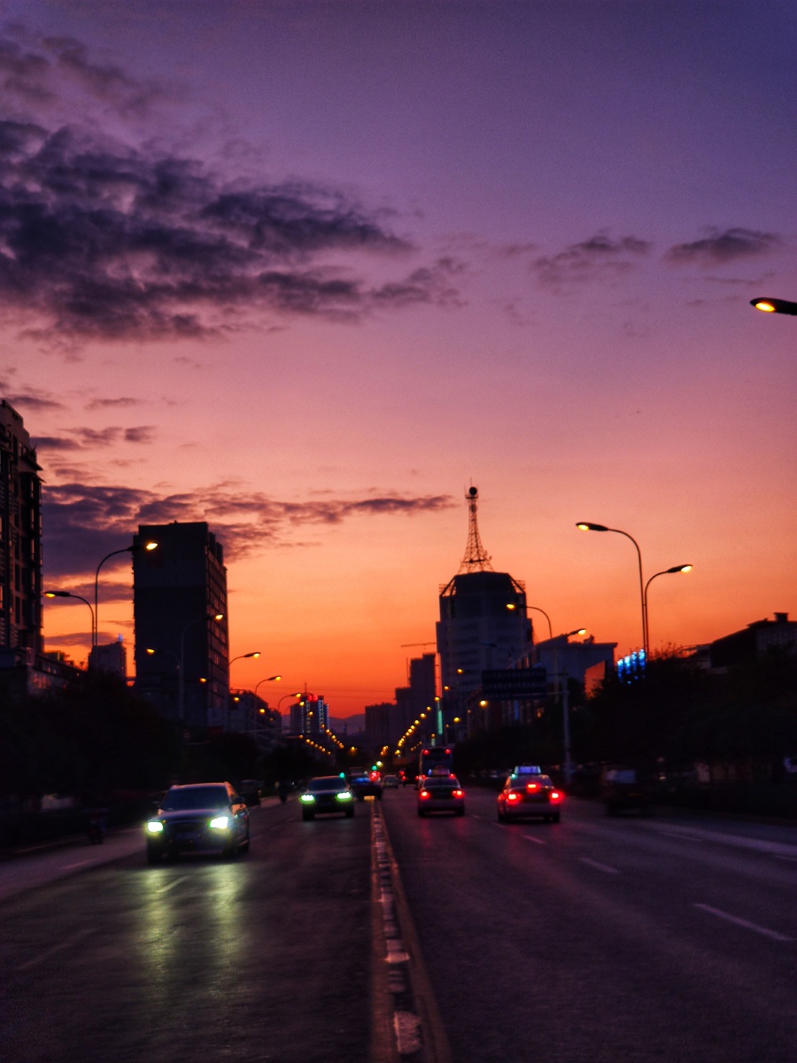 又是一个美丽的傍晚