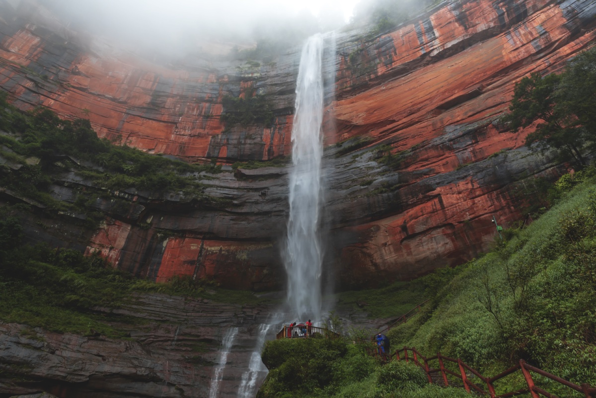 赤水丹霞瀑布