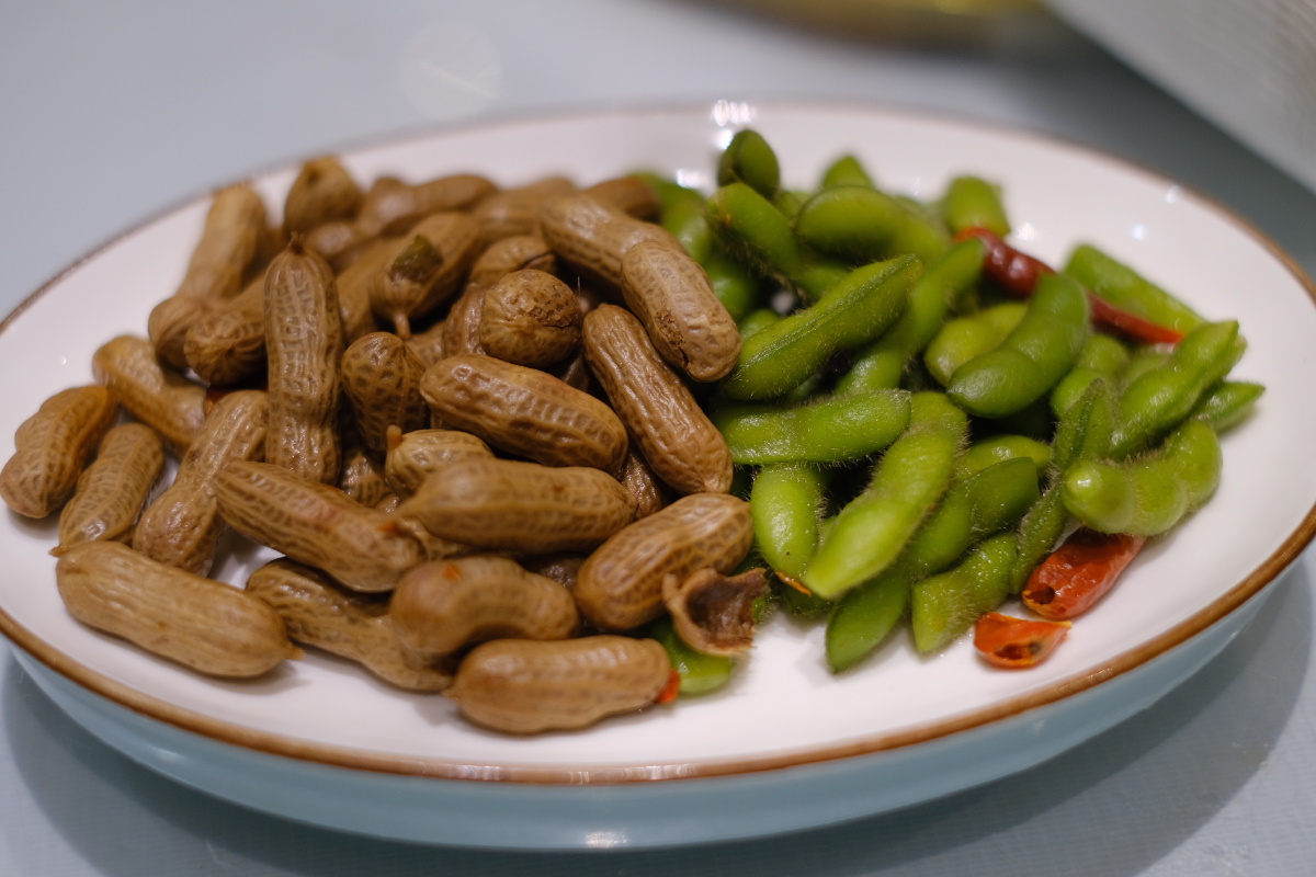 水煮花生水煮毛豆