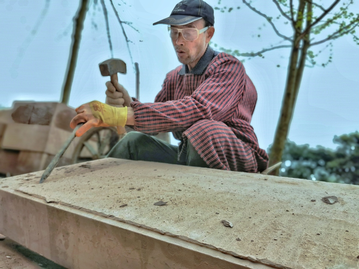 石匠- 释然廖 - 图虫