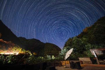 重庆南川金佛山星轨