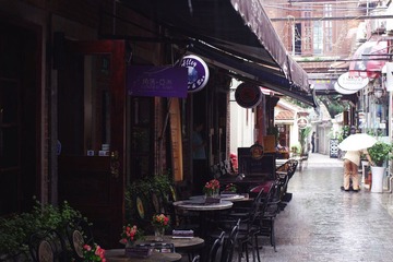 田子坊 雨天