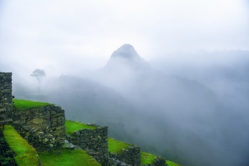 昔日王城烟雨中-马丘比丘怀古