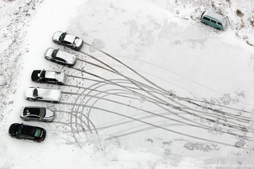 雪地画笔
