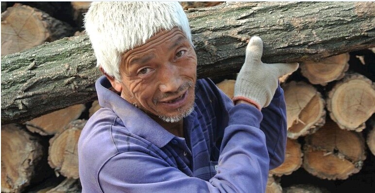 朴实无华山一样的男人