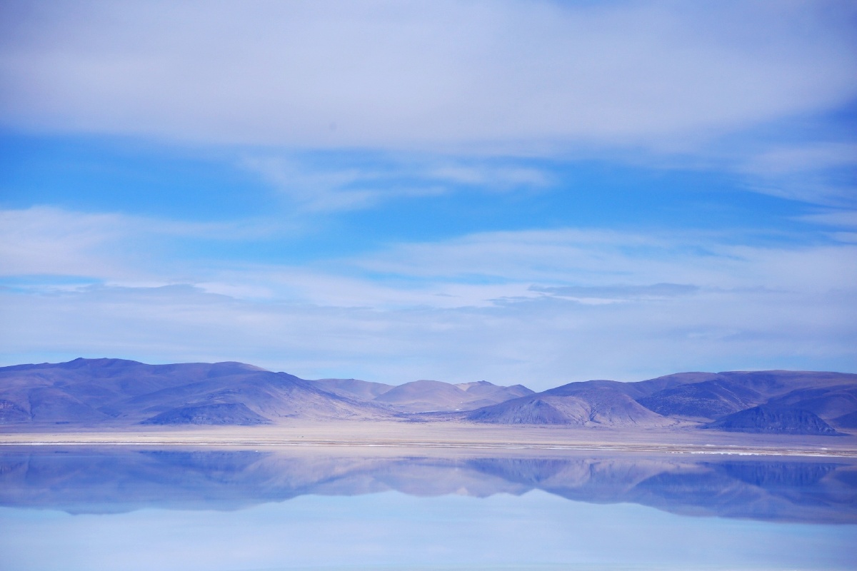 七十七天盐湖取景地扎布耶茶卡