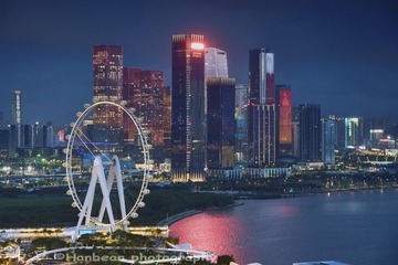 深圳前海湾区之夜