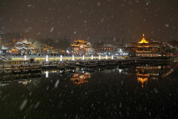 秦淮风雪夜