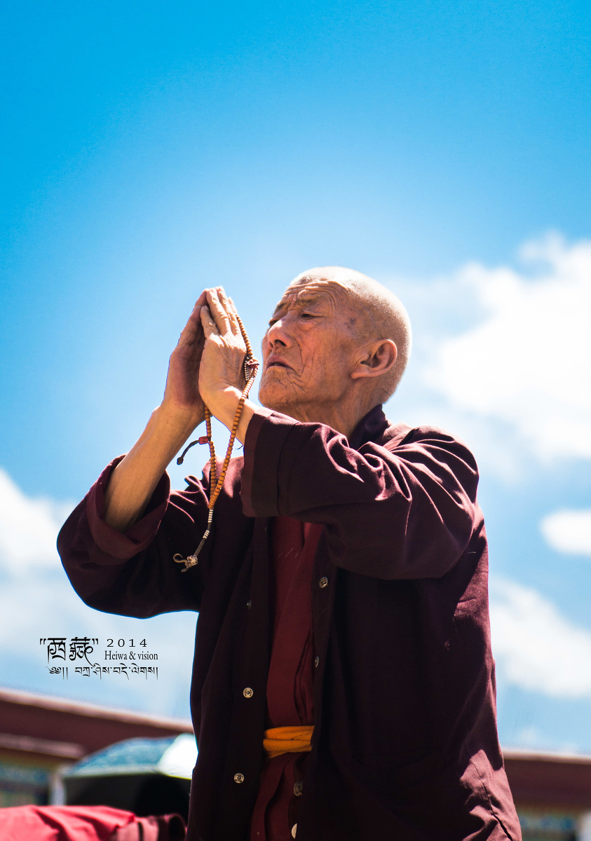 西藏虔诚的信徒