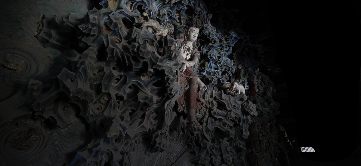 正定隆兴寺自在观音