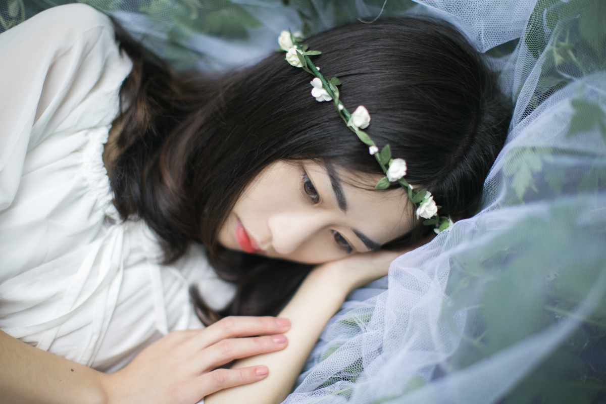 她从林中走来 纯粹又丰盛 - 刘可乐 - 图虫网 - 最