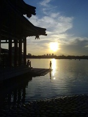 流曲夕照-