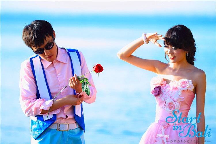 巴厘岛婚纱摄影startinbali婚纱照