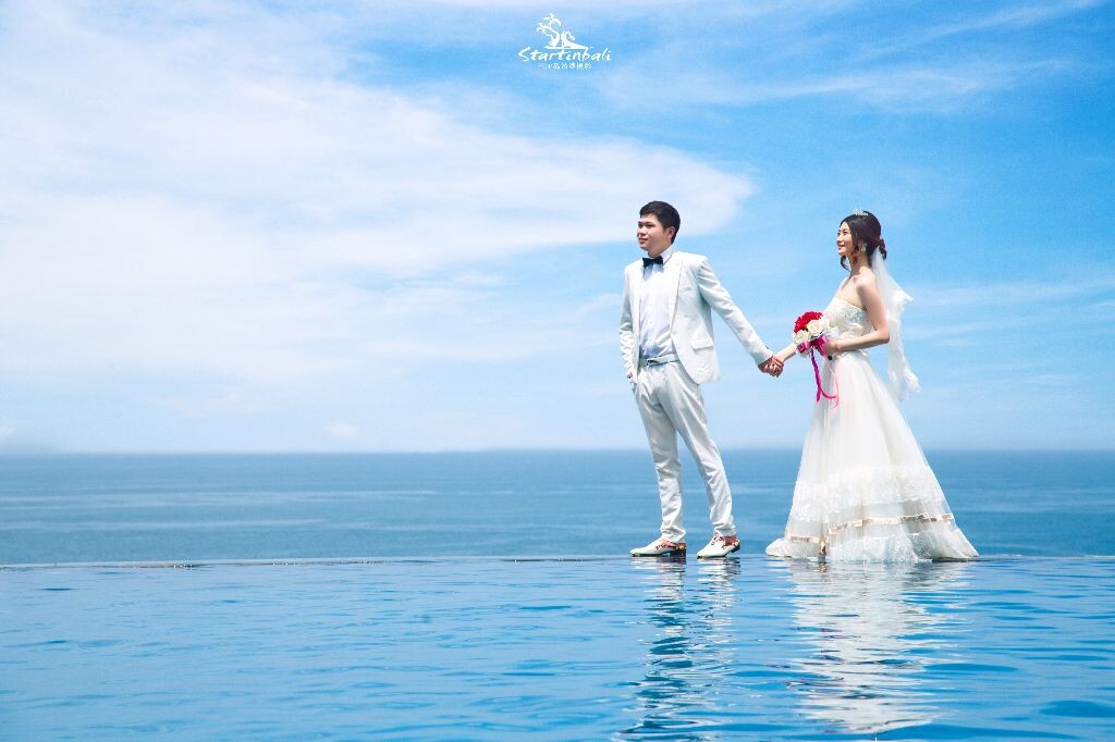 巴厘岛婚礼婚纱照