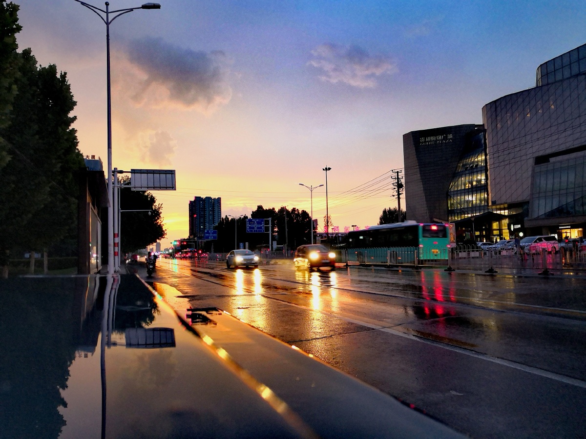 雨后街拍