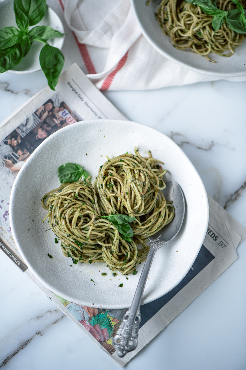青酱意大利面