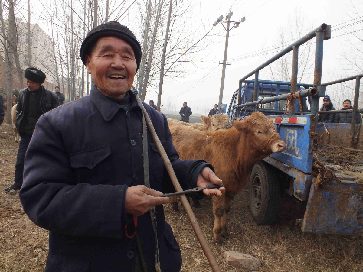 中原牛墟手势暗语交易