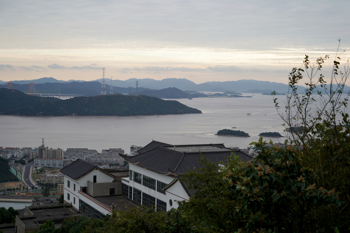 浙江省舟山市岱山磨心山风光