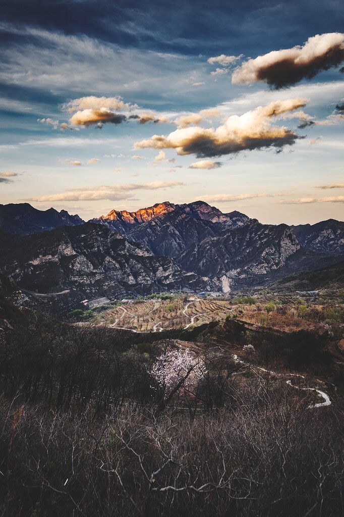 我在废墟中孤身一人，最后一抹夕阳正向我告别，无人的山坡上黑暗来临。<br />
春天的花终将枯萎，过去的日子不会再回来，心中只存在着希望和信念。<br />
如有来世，我愿做一颗树，在尘世之外，没有思想的疼痛，只愿与天地共处。