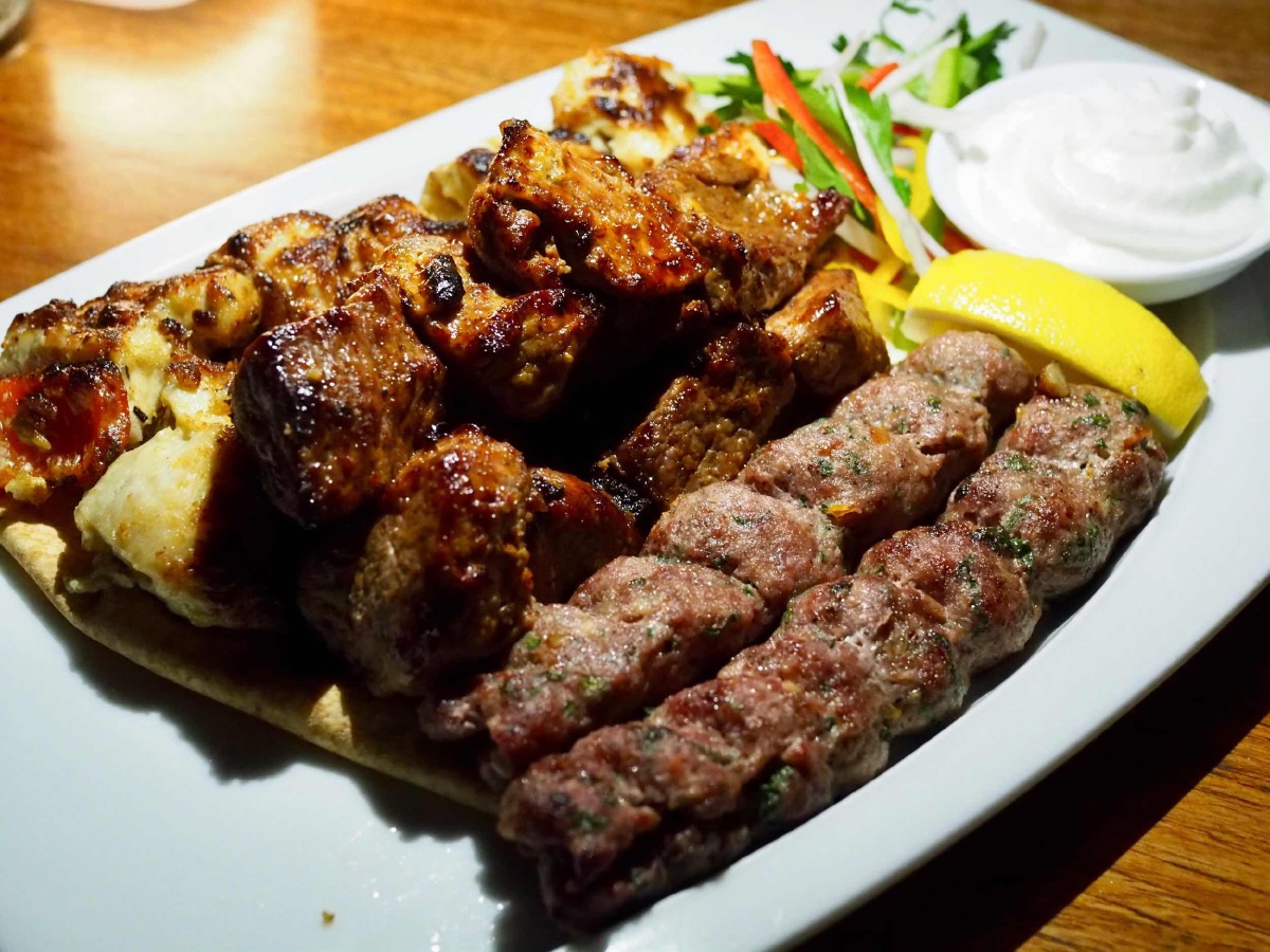 阿布扎比的黎巴嫩菜