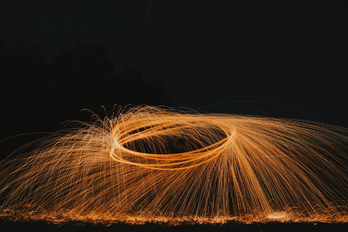 经典题材火花棉