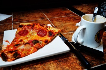 抽象的PIZZA