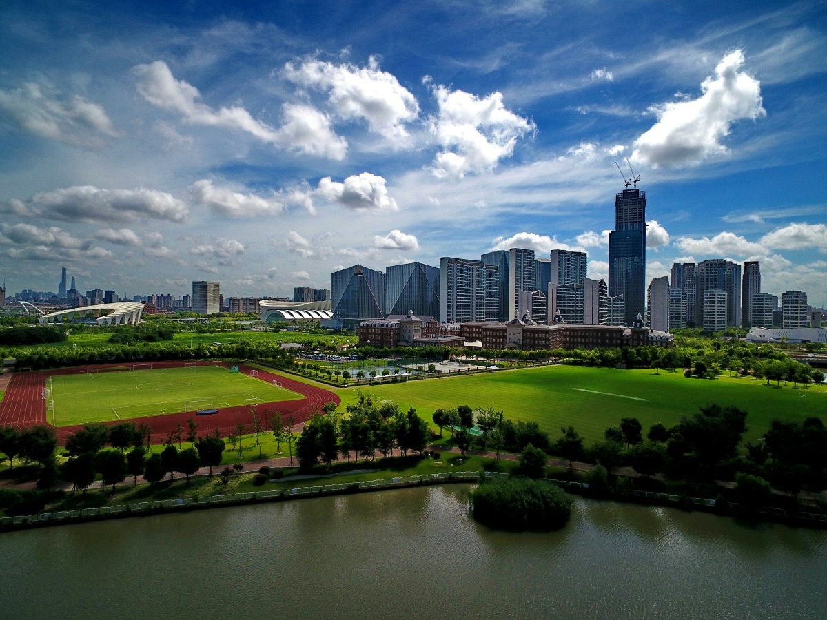 上海前滩商务区