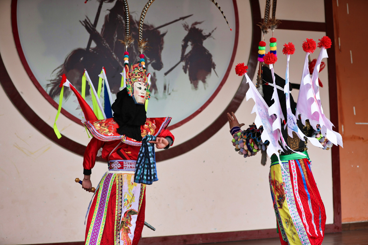 安顺地戏贵州省安顺市地方传统戏剧国家级非物质文化遗产之一