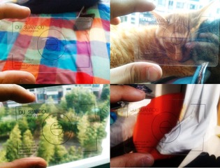 shoot a namecard
