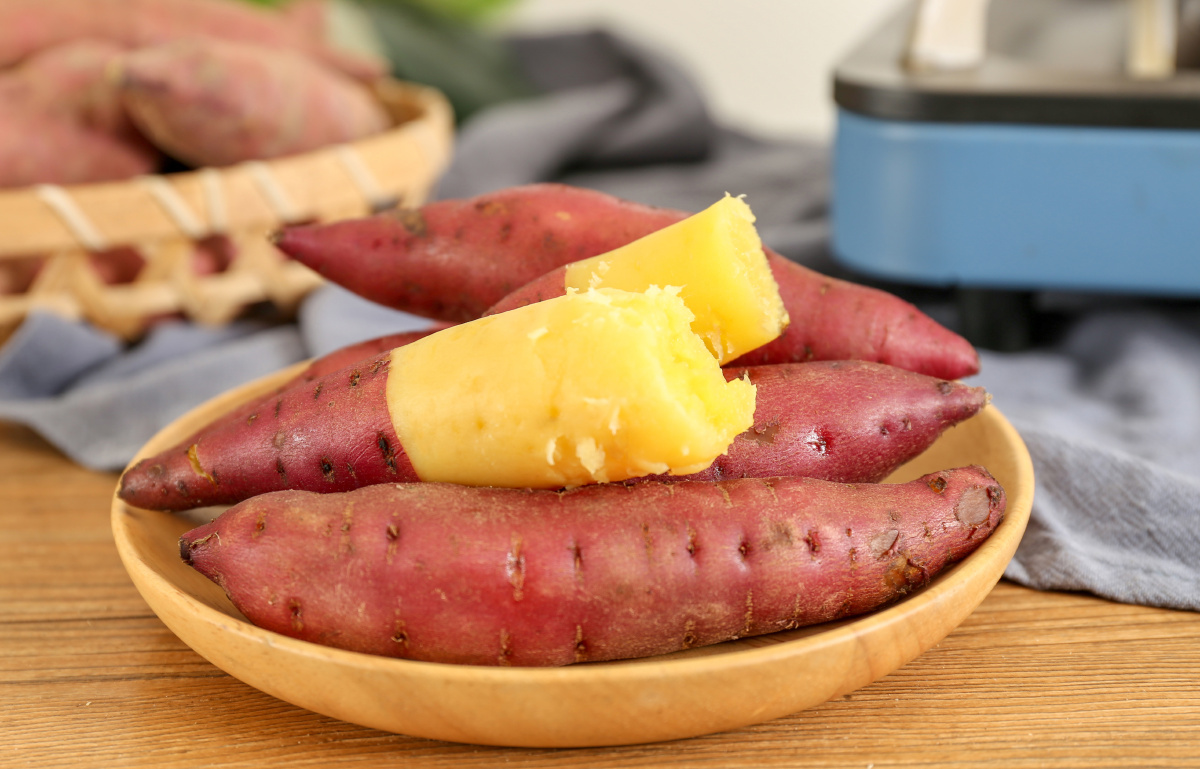 正宗天目小香薯这香甜糯就是这个味