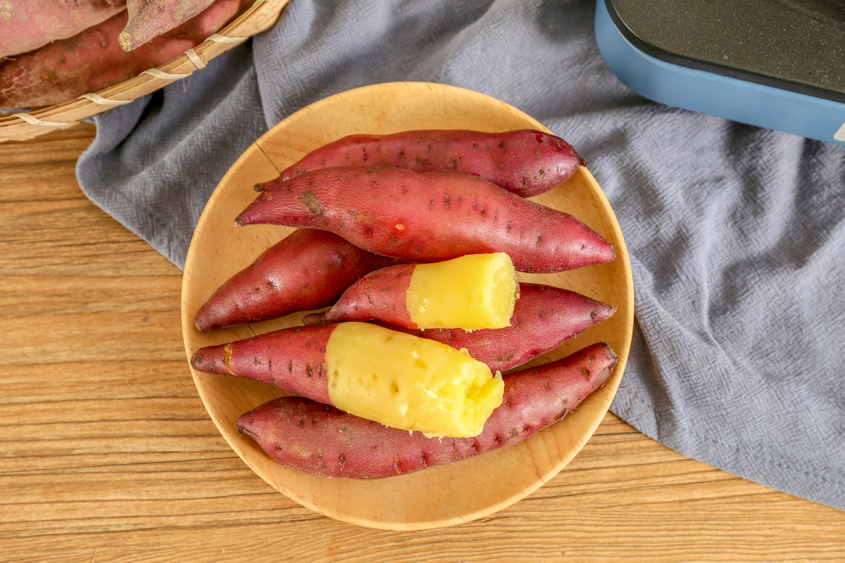 正宗天目小香薯这香甜糯就是这个味