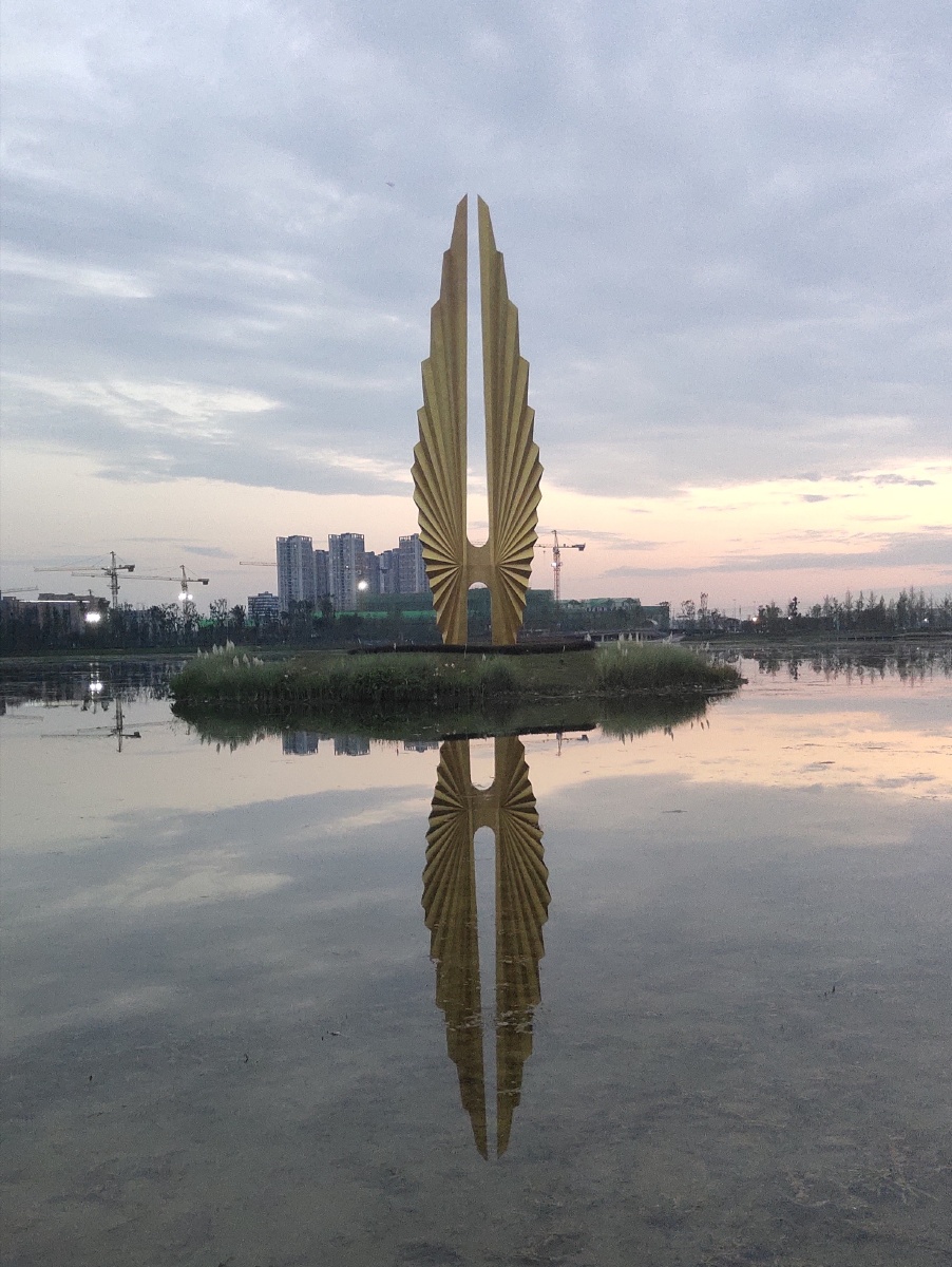 菁蓉湖黄昏