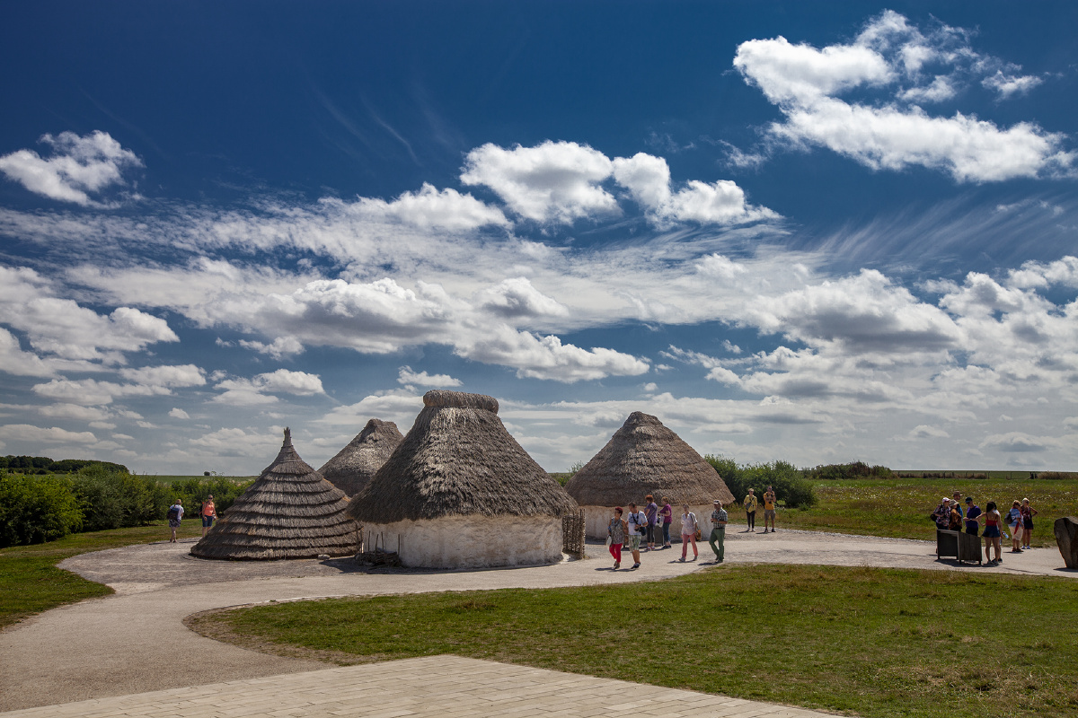 英国原始人居住的茅屋