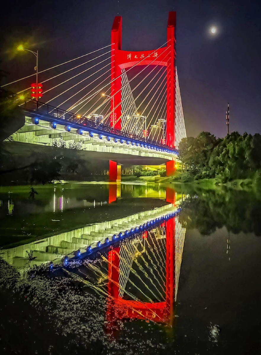 六安风光淠史杭大桥