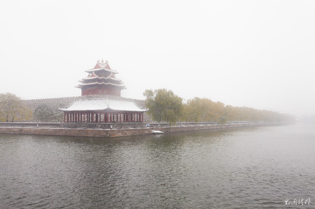 雪中角楼