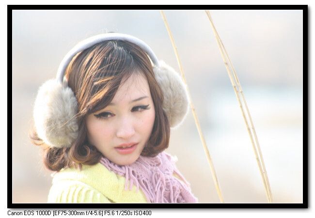 模特<br />
A色外拍