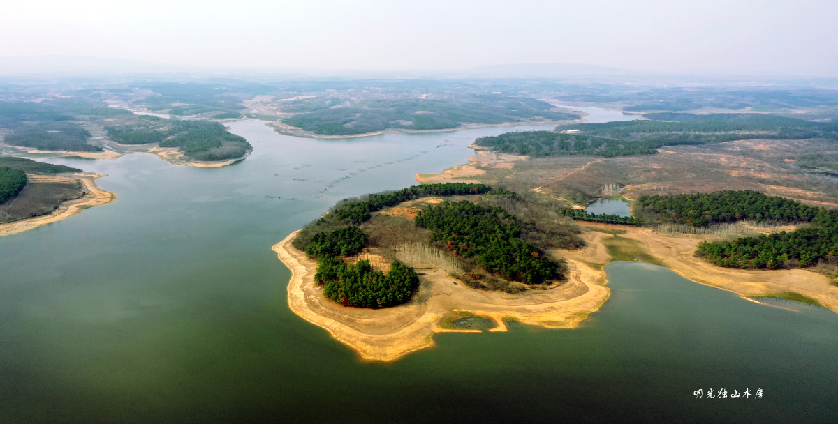 安徽明光八岭湖独山水库