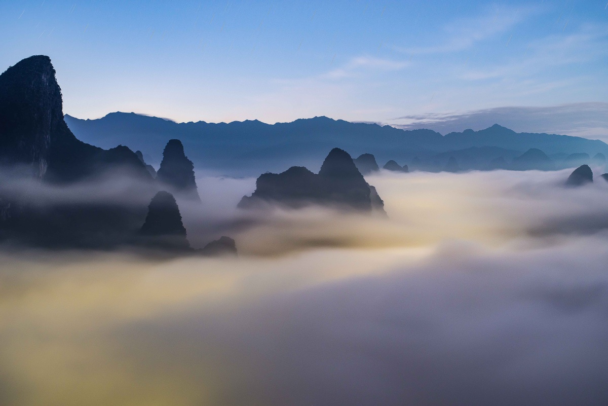 今早相公山云海