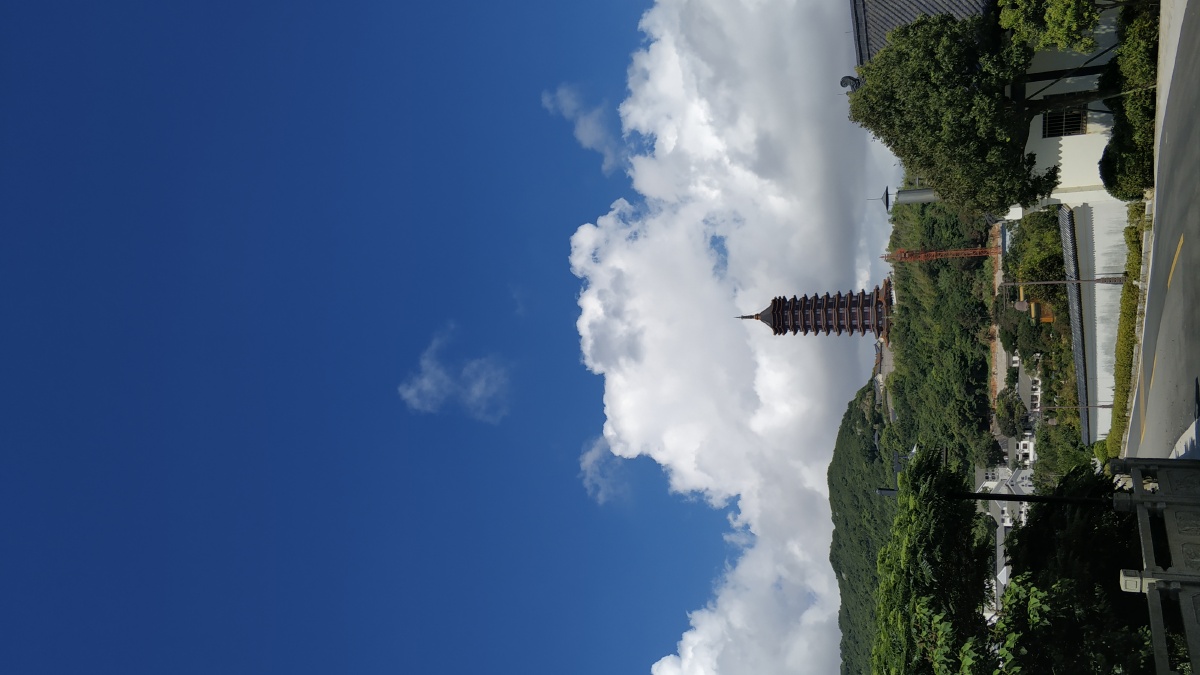 浙江舟山普陀山万佛宝塔