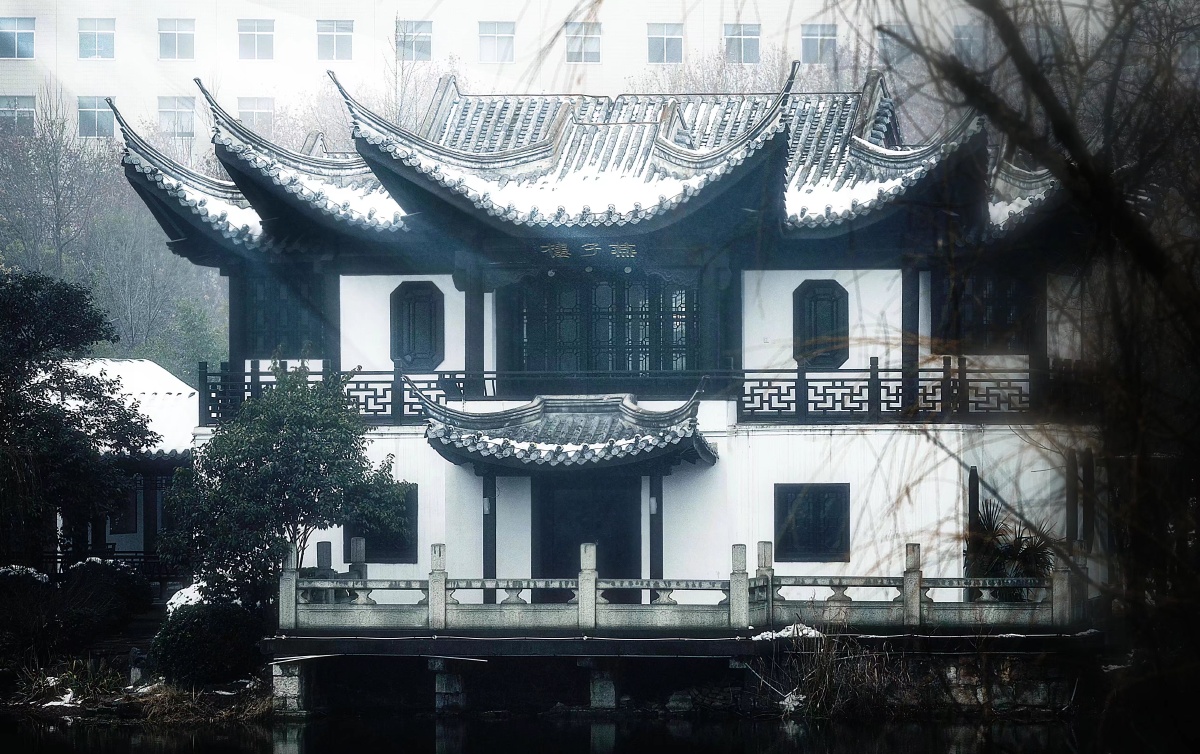 下雪天的徐州燕子楼