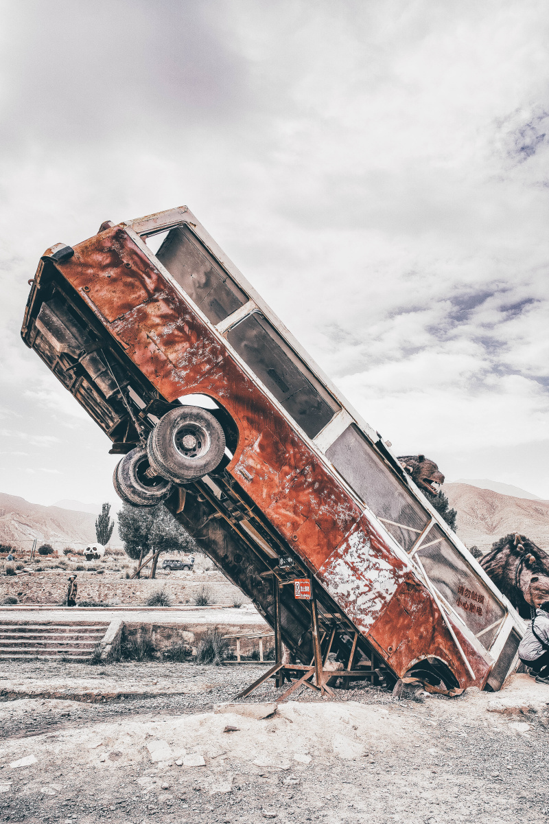 阿克塞石油小镇