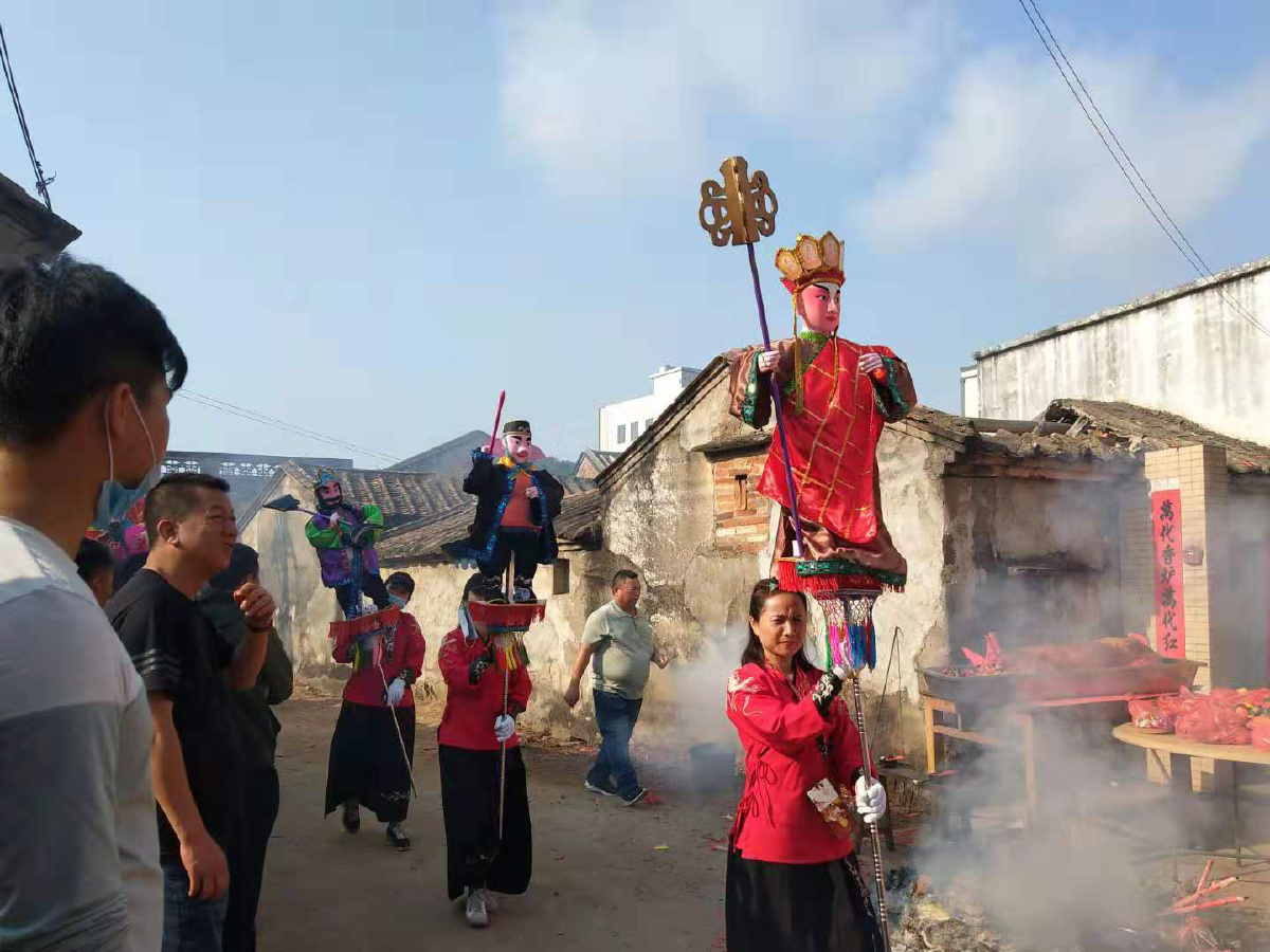 2019年农历正月十五日摄于广东省湛江市麻章区太平镇吕宅村 游神