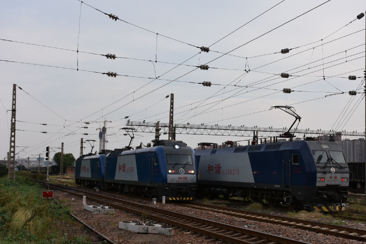 新乡机务段郑州北以及解放桥拍车