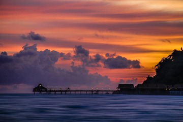 兰卡威的夕阳