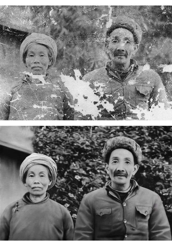 老照片翻新 